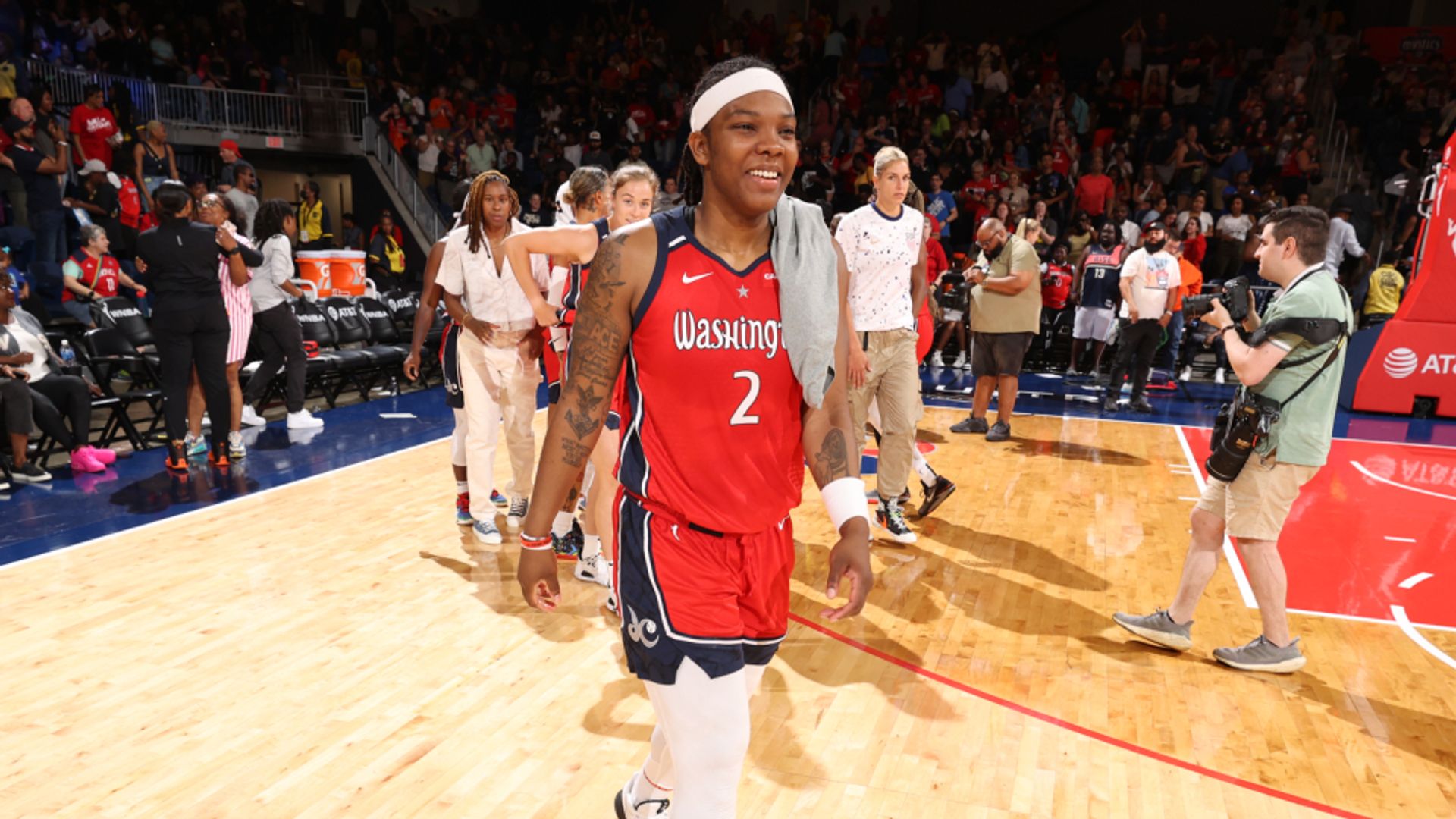 Myisha Hines-Allen continuing momentum from playoff performance