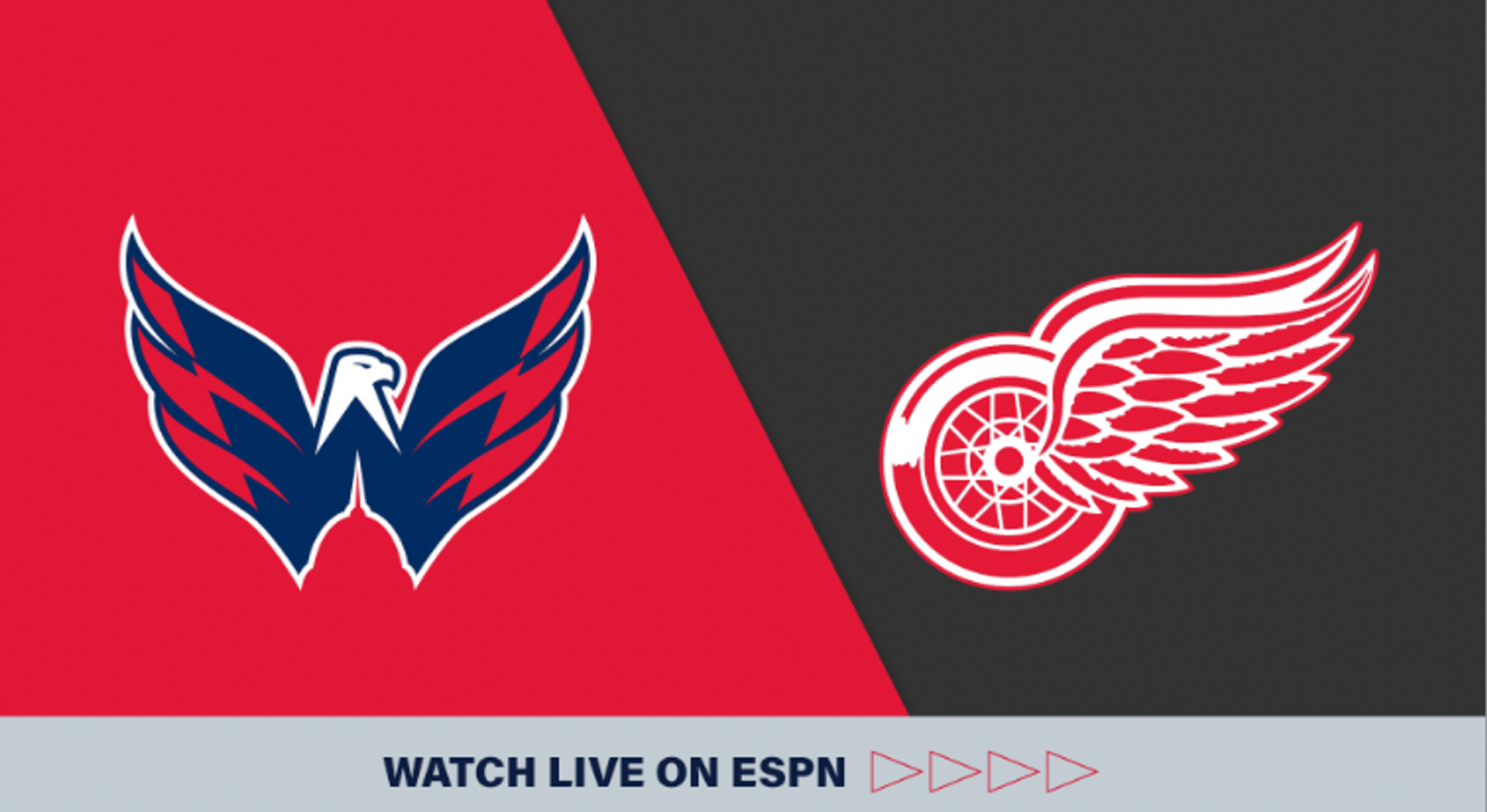 4/9 at 7PM on ESPN Capitals vs Red Wings